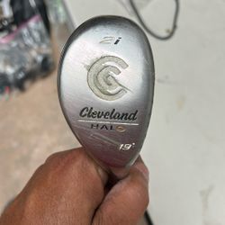 Golf Club 19 Degree Cleveland Halo Wood