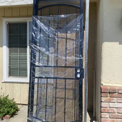 Brand New Complete Security Screen Door 36” X 96” Left Swing Hand 