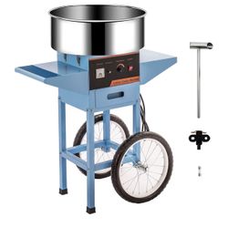 New in a sealed box Commercial Cotton Candy Machine w/Cart Electric Cotton Candy Floss Maker - 110V for the Perfect Party Favor for Birthdays, School 