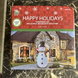Christmas Led Inflatable Decoration With Pump