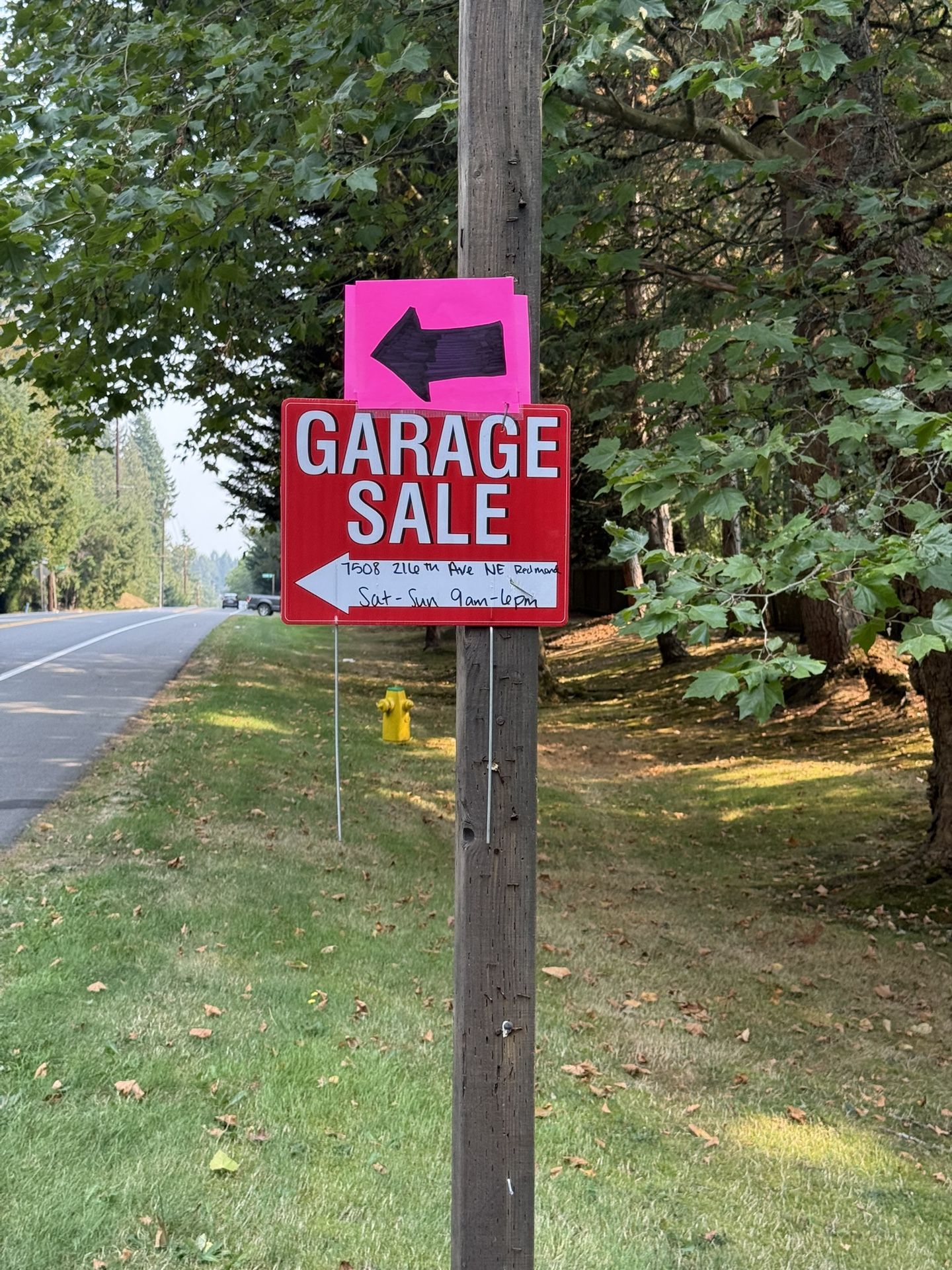 MULTIFAMILY GARAGE SALE