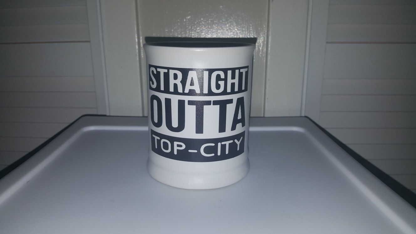 "Straight outta TOP-CITY" Coffee Mug Brand new