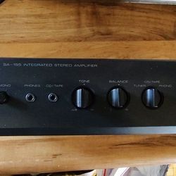 Optimus Interrogated Stereo Amplifier