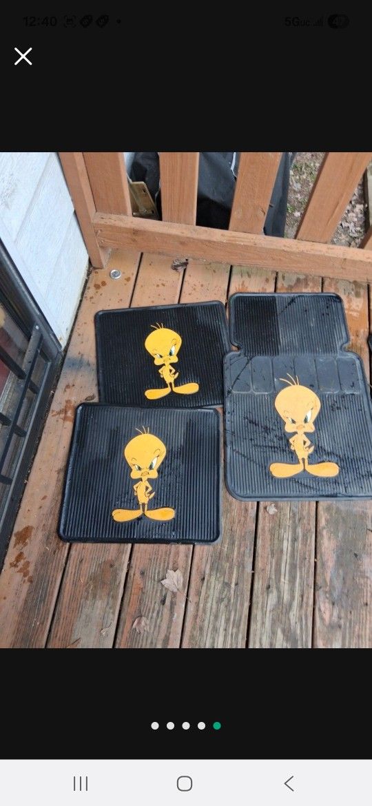 Tweet Brid Car Mats