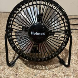 Small 4 Inch Tall Corded Fan