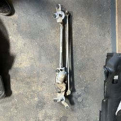 2007-2021 TOYOTA TUNDRA FRONT WINDSHIELD WIPER TRANSMISSION LINKAGE W/ MOTOR OEM