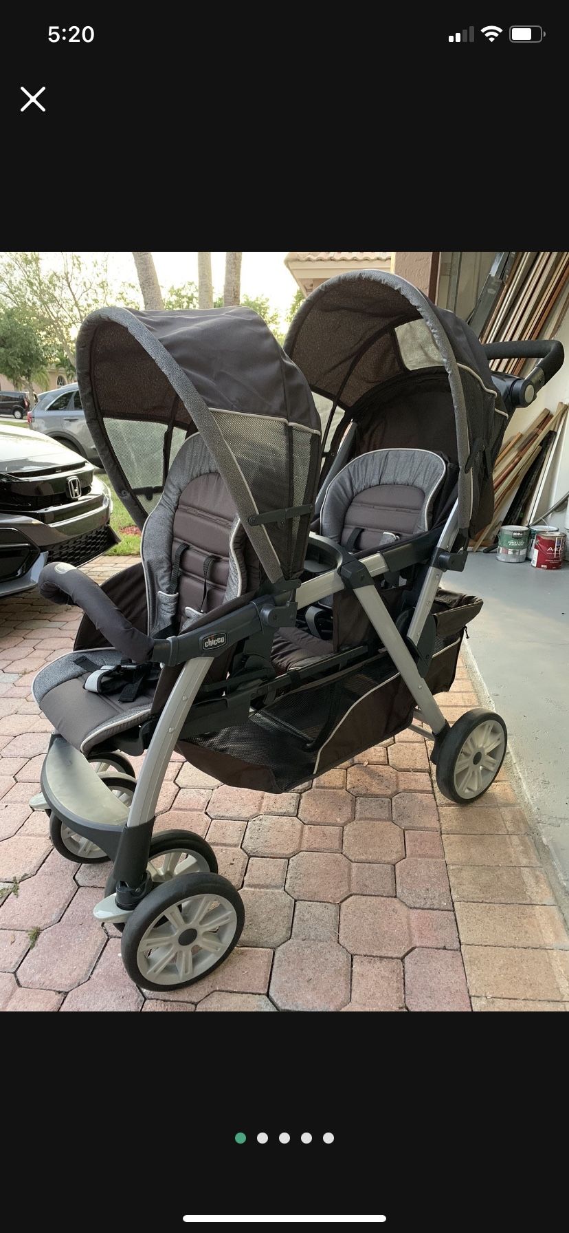 Chicco Cortina Together Double Stroller