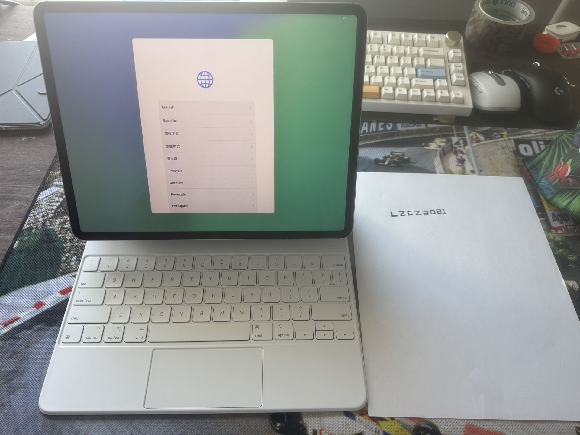 13” iPad Air With Apple Magic Keyboard