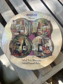 Set of 4 - 8.5" Plates - Never Been Used