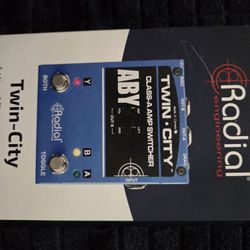 Radial ABY BOX FOR SALE 