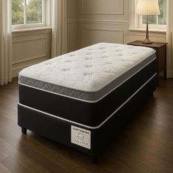 Twin Size Mattress 14” Inches Thick Pillow Top. New From Factory. Available All Size. Same Day Delivery