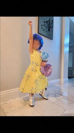 Kids Joy Inside Out Costume Dress
