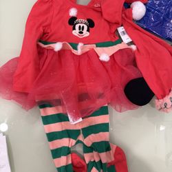 Disneyland Christmas Onesie For Baby