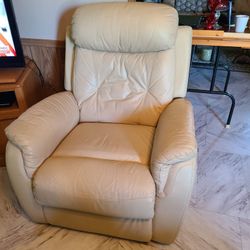 Leather Recliner Sleeper