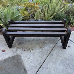 Wood Bench,Yard,patio,garden,balcony