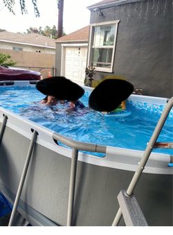 Intex Above Ground Frame Pool with Ladder