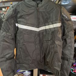 Motorcycle Jacket New Armor $130