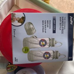 Hand Free Baby Bottle New