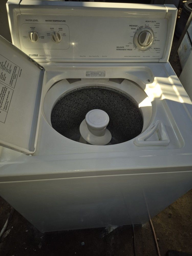 Kenmore Washer Super Capacity And Heavy Duty Works