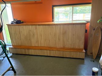 Wood bar