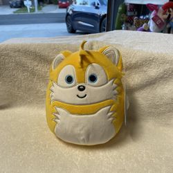 Squishmallow 8 Inch Sonic the Hedgehog Tails Plush Toy