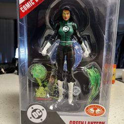 McFarlane Toys DC Direct Green Lantern Jessica Cruz 7-in Action Figure With Comic