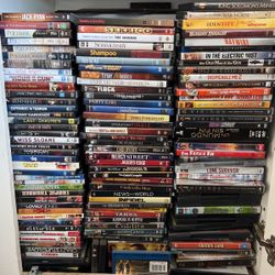 100 DVDs With Cases
