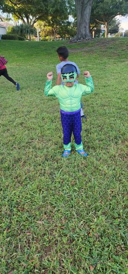 Hulk costume....!! Superhero