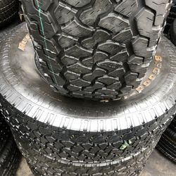 SET OF FOUR TIRES GOOD USED 265/70/16 BF GOODRICH  SEMI NEW