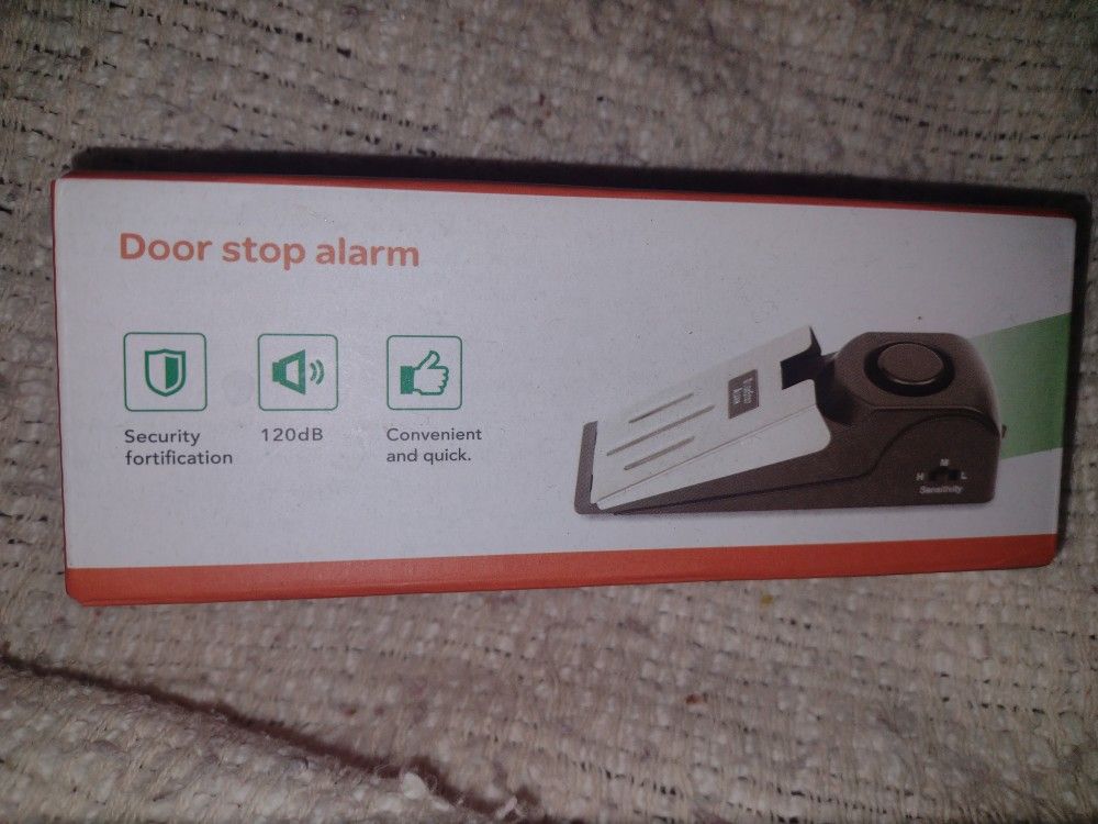 $5 New Door Stop Alarm (Habló Español)