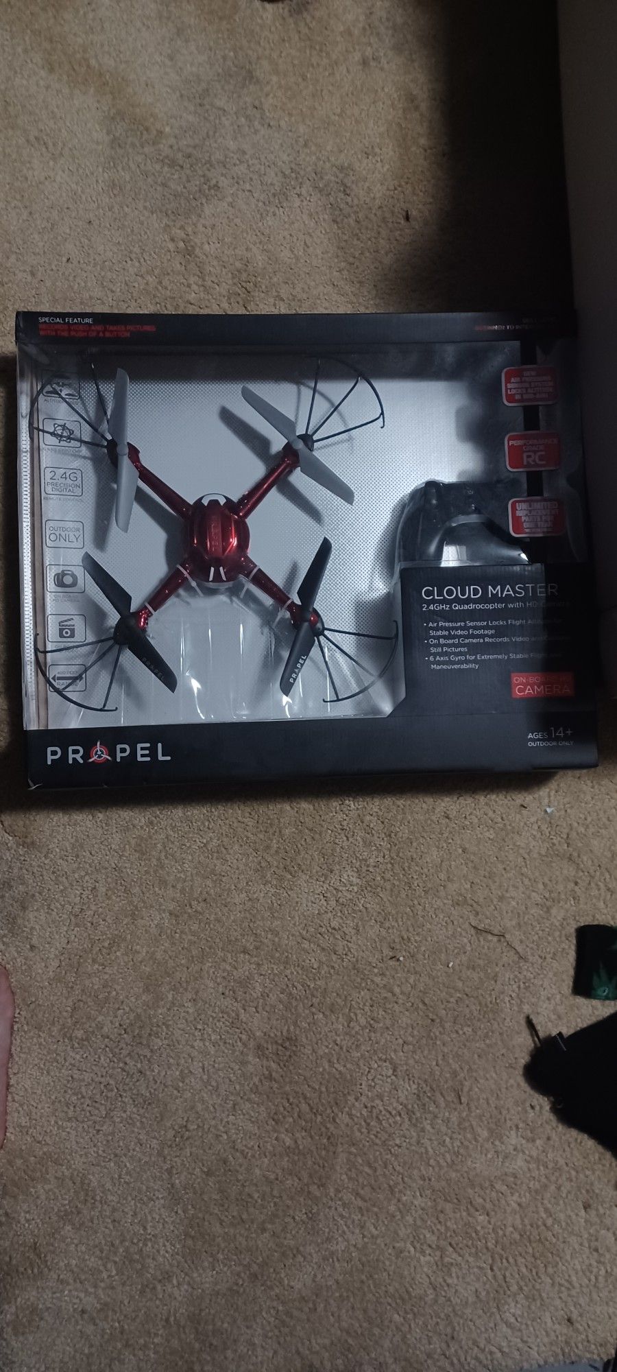 Propel Cloud Master Drone with HD Video Camera STUNT Drone Brand New Never Opened