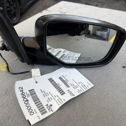 Honda Accord 2013 Door Mirror Passenger RH gray 3 wire w/o camera non heated J324; 2013 to 2017