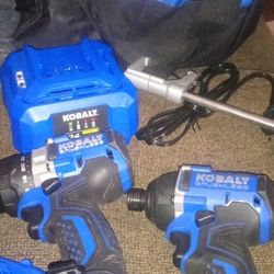 Kobalt Drill Set...$130 Brand New 