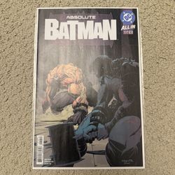 Absolute Batman #10 2nd Print (1st Appearance Of Dr. Arkham 🔑)