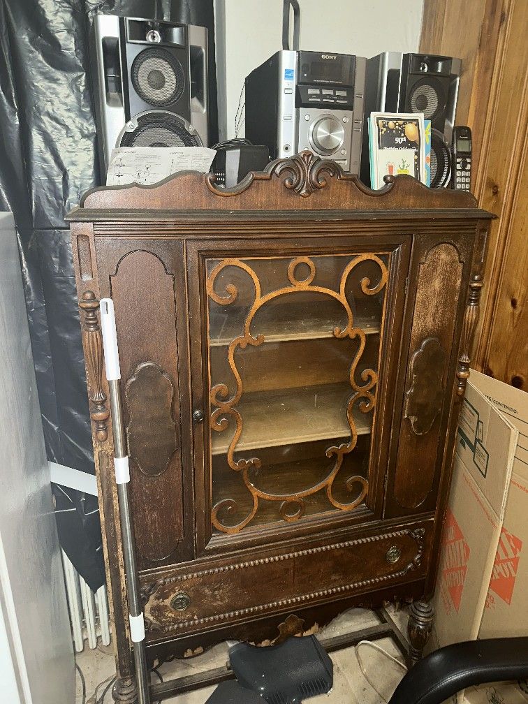 Vintage China Cabinet