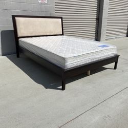 Queen Bed Frame With Mattress