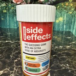 Side Effects Game.  See Description And My Other Items For Sale.  