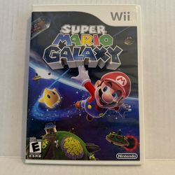 Wii súper Mario galaxy $15
