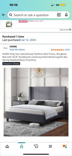 King Bed Frame