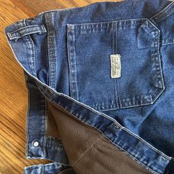 Wrangler Fleece Lined Jeans 38x32