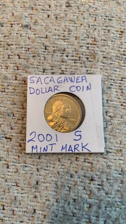 2001 Sacagawea S mint mark
