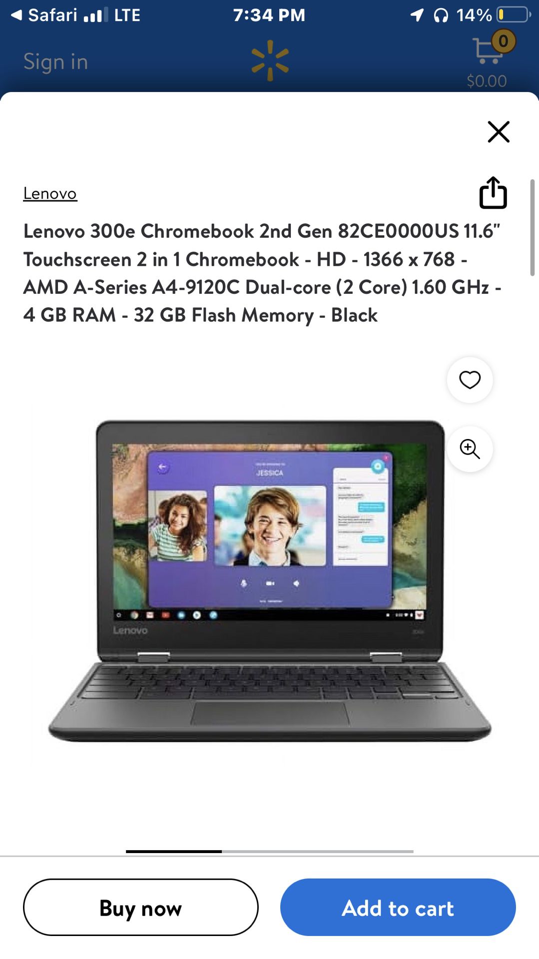 Brand New Lenovo Chromebook 