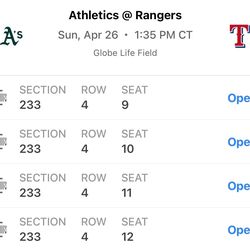 Rangers game