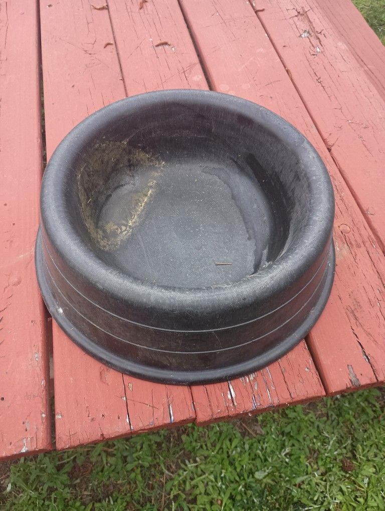Rubber Made Dog Bowl