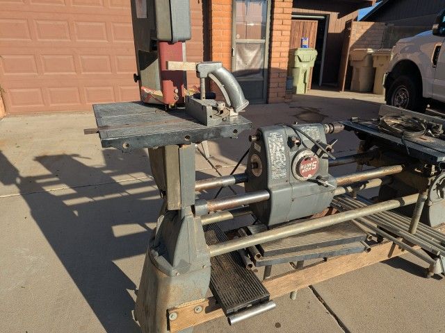 Shopsmith Mark IV with bandsaw