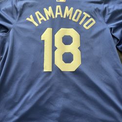 Yoshinobu Yamamoto Dodgers Jersey