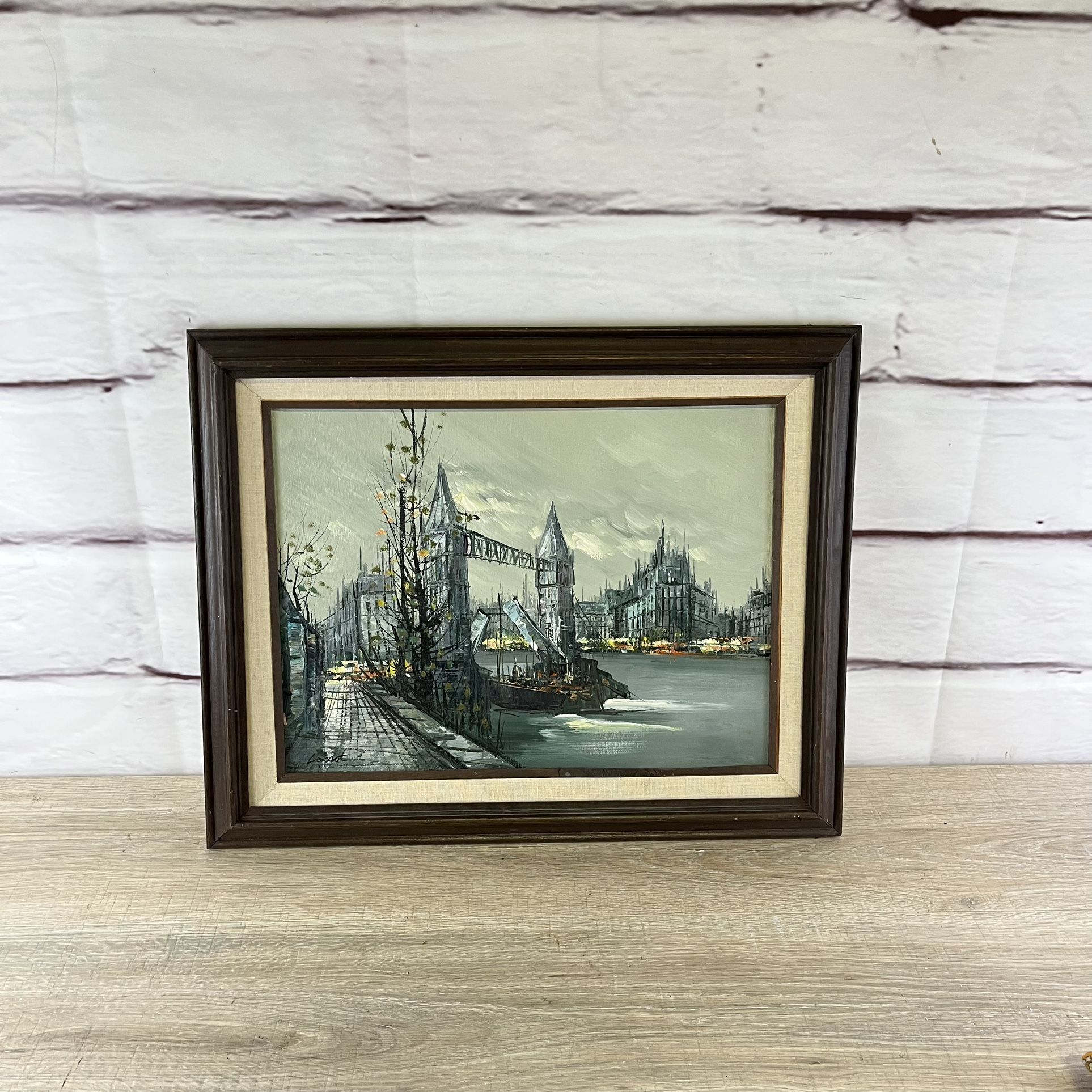 MCM Tower Of London Cityscape Painting