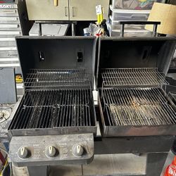 Brinkman 3 Burner Bbq With Charcoal Grill