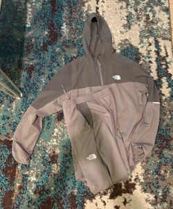 Size small four grey Northface set