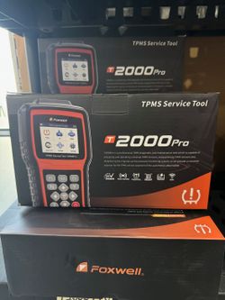 FOXWELL T2000 Pro TPMS Relearn Tool, Activate/Relearn All Sensors, TPMS Scan Tool Read/Clear DTCs, Read Sensor Data, Programming T10 Sensor / Scanner